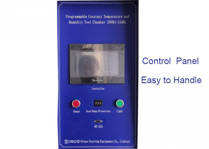 প্রোগ্রামেবল ধ্রুবক আর্দ্রতা এবং তাপমাত্রা পরীক্ষা চেম্বার 1540L IEC60068-2-2 1