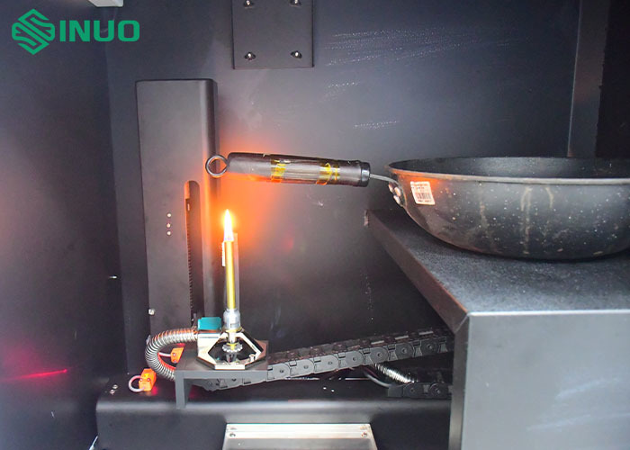 সম্পর্কে সর্বশেষ কোম্পানি খবর Introducing Our New Cookware Handle Burning Resistance Test Apparatus for EN 12983-1 and TZS 683 Compliance