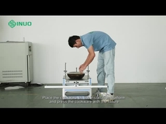 একক কুকওয়্যার টর্ক রেজিস্ট্যান্স টেস্ট ইকুইপমেন্ট BS EN 12983-1 হ্যান্ডেল