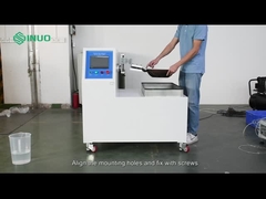 কুকওয়্যারের টেস্ট লিকেজ ভলিউমের জন্য ঢালা পরীক্ষার যন্ত্রপাতি BS EN 12983-1 মেনে চলে