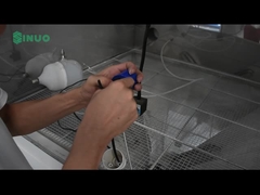 IEC60529 স্টেইনলেস স্টীল বালি এবং ধুলো পরীক্ষা চেম্বার