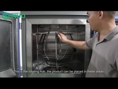 প্রিমিয়াম জেনন ল্যাম্প এজিং এনভায়রনমেন্টাল টেস্ট চেম্বার SAE J2412 ISO 105