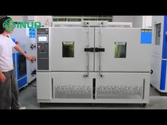 960L তাপমাত্রা এবং আর্দ্রতা পরীক্ষার চেম্বার আলো পরীক্ষার জন্য দ্বৈত দরজা জলবায়ু চেম্বার