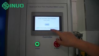 IP5X IP6X স্যান্ড এবং ডাস্ট টেস্ট চেম্বার IEC 60529 স্বয়ংচালিত যন্ত্রাংশের জন্য বালি এবং ধুলো পরীক্ষা