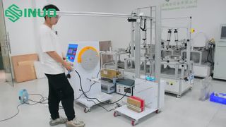 ঘের নিরাপত্তার জন্য IEC 60335-2-24 ইমপ্যাক্ট টেস্ট ডেমো স্টিল বল ড্রপ টেস্ট