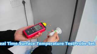 রিয়েল টাইমে পৃষ্ঠের তাপমাত্রা দেখুন! | IEC 60335-2-6 সারফেস টেম্পারেচার প্রোব ডেমো